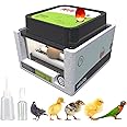 Okköbi OBI-12 Egg Incubator for Hatching Chickens, Ducks & Other Birds + New + Automatic Egg Turner + Temperature Control + Humidity Display + Integrated Egg Candler + 5 Year Assurance