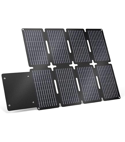 Amazon.com: GRECELL 80W Portable Solar Panel, Foldable Solar Panel
