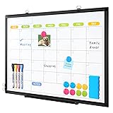 Dry Erase Calendar Whiteboard for Wall, WALGLASS