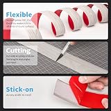 Art3d Self Adhesive Vinyl Floor Transition Strip 4 ft White-Washed 1.57 in view 7