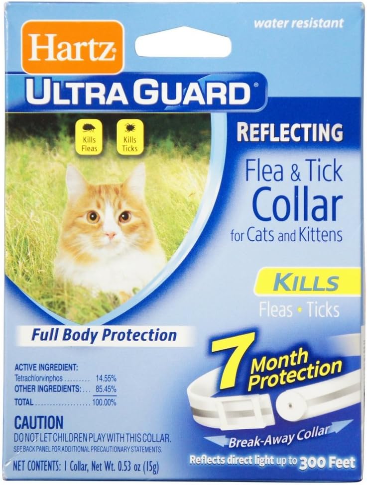 hartz ultraguard flea and tick collar for cats