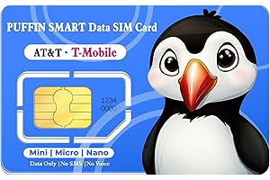 Spectrum Smart Data SIM Card - for Unlocked Security Solar, Hunting Trail Game Cameras, Hotspots, and IoT Devices (for US, Canada, Mexico and Europe)