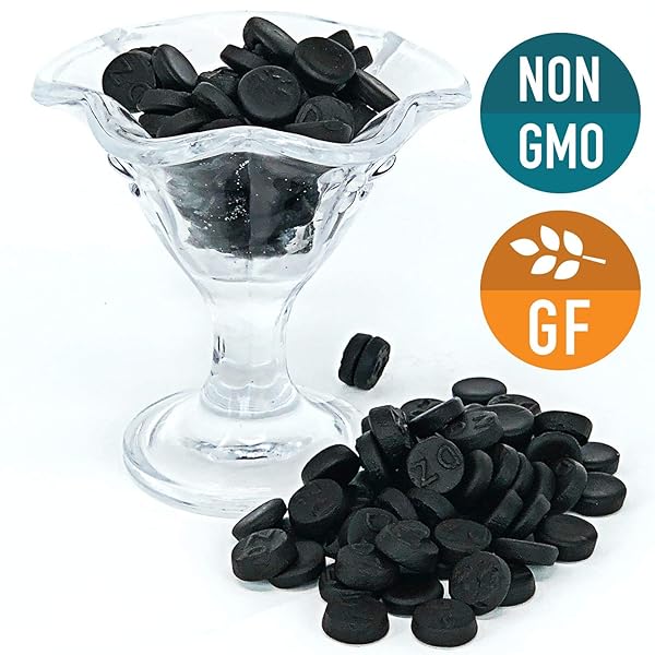 GUSTAF’S DUTCH LICORICE COINS DOUBLE SALT – 5.2 OZ.