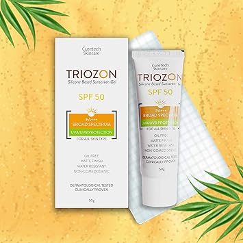 TRIOZON SUNSCREEN GEL SPF 50
