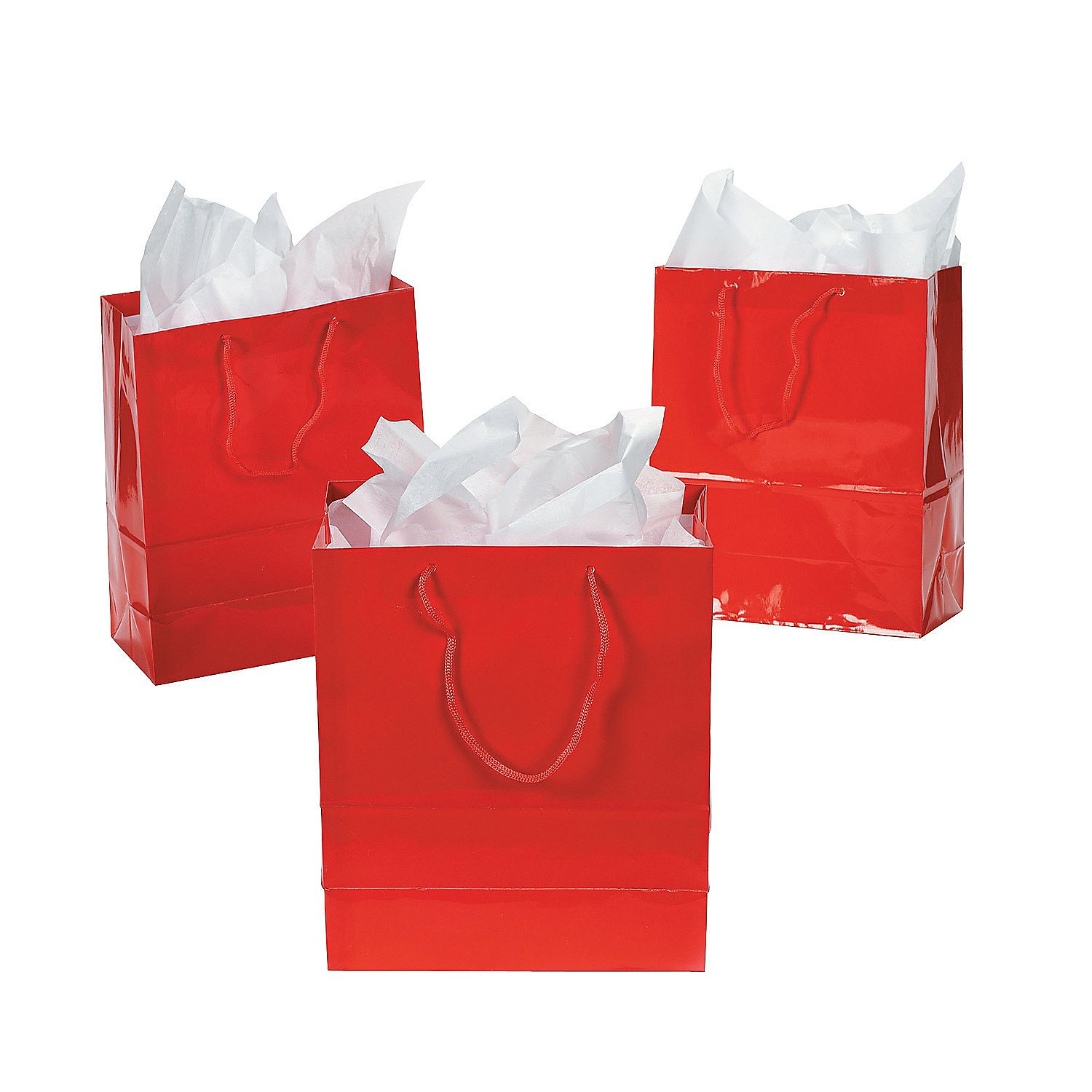 Download Fun Express Medium Red Gift Bags For Party Party Supplies Bags Paper Gift W Handles Party 12 Pieces Buy Online In British Virgin Islands At Virgin Desertcart Com Productid 840982