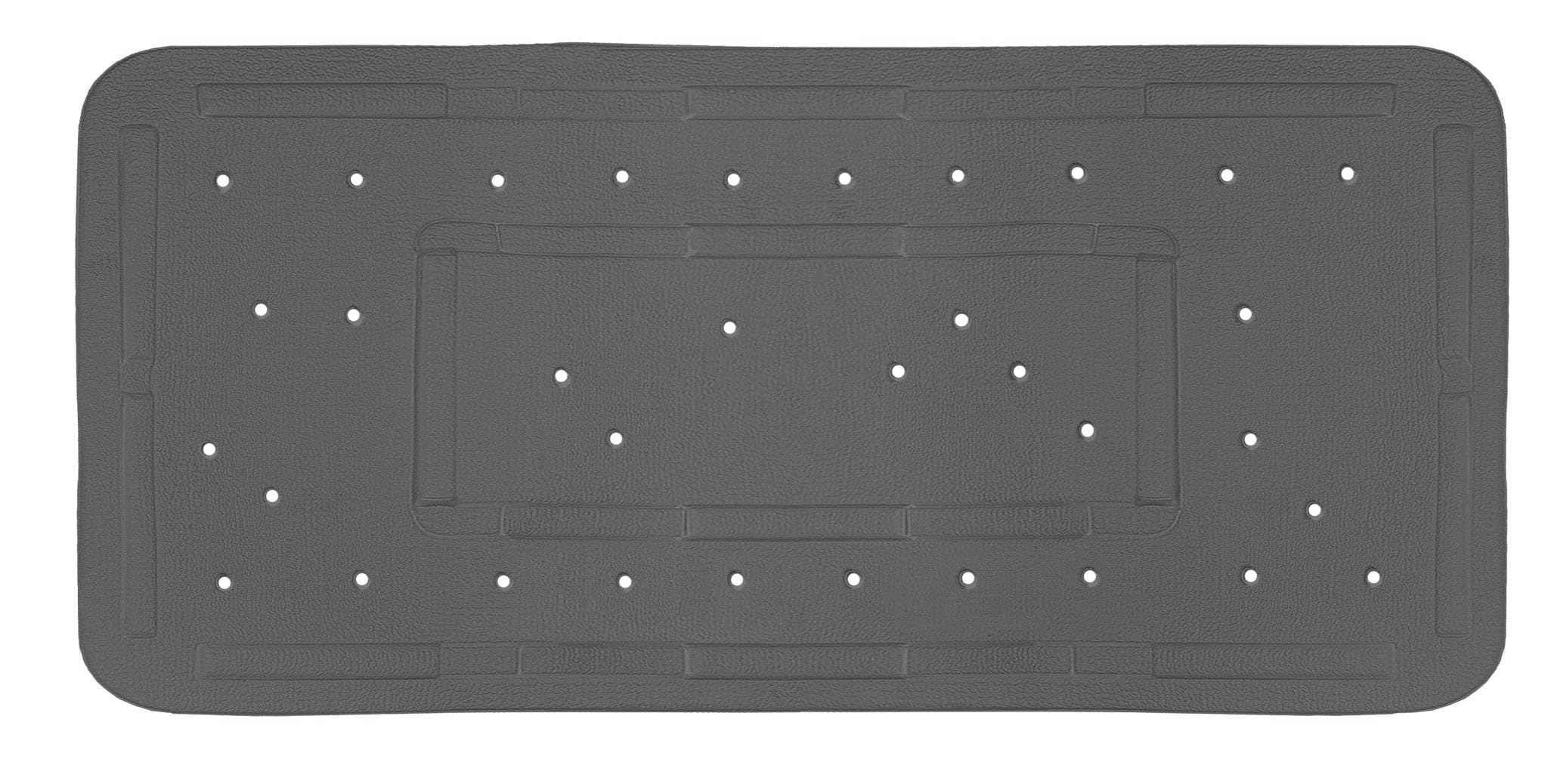 Kleine Wolke PVC Bath Mat Slate 36 x 80 cm