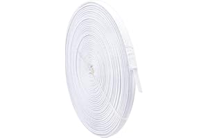 PH PandaHall 12 Yards Polyester Boning for Sewing Boning Cotton Covered 10mm Sewing Garment Accessories for Corsets, Bridal G