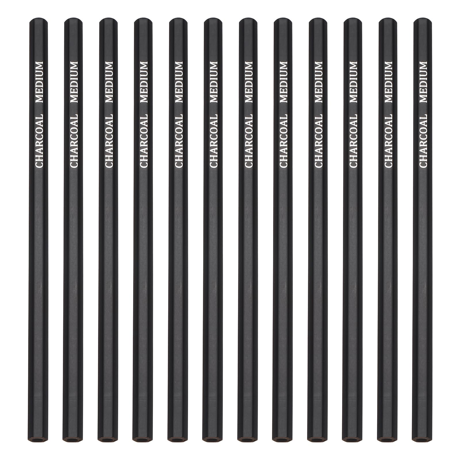 PATIKIL Charcoal Medium Art Pencils, 36pc Set for Sketching, Drawing, Painting