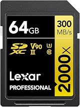 Lexar Professional 2000x 64GB SDXC UHS-II Card LSD2000064G-BNNAG 300MB/s