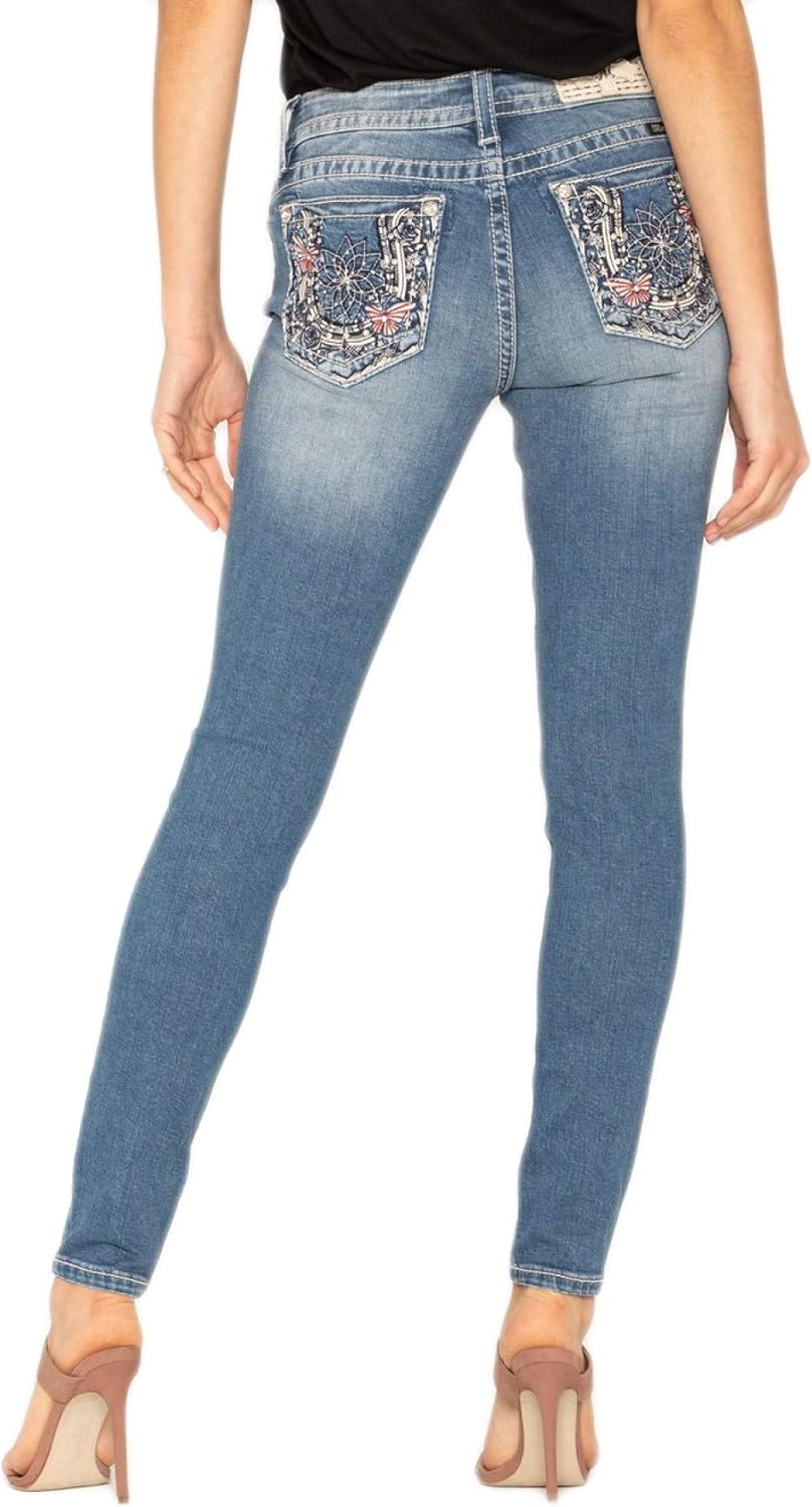 miss me butterfly jeans