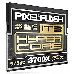 PixelFlash 1TB CFast 2.0 Card 3700X HyperCore