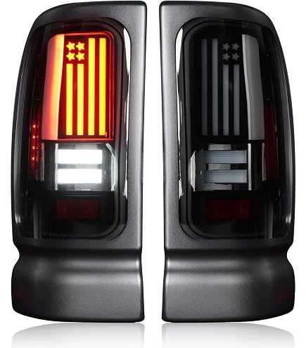 Smoke Lens LED 3rd Brake Light For 1994-2001 Dodge Ram 1500/2500/3500 - Black Housing