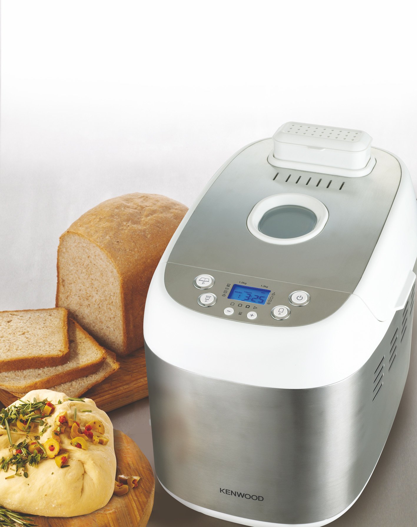Kenwood BM900 1.5 Kg Bread Maker, 220volt (NonUSA Compliant), Silver