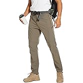 Arunlluta Hiking Pants for Men, Hiking Travel Pants Water-Resistant Mens Work Pants Stretch Quick Dry Lightweight