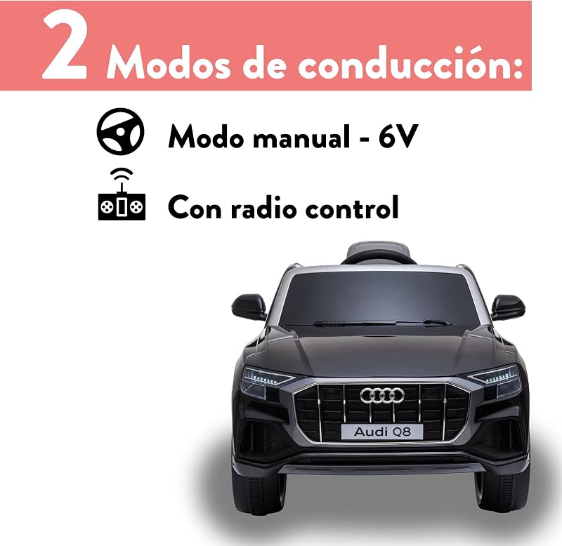 - Elektroauto Audi Q8 Schwarz 12V (Famous 800.013.444) — photo 3 sur 8