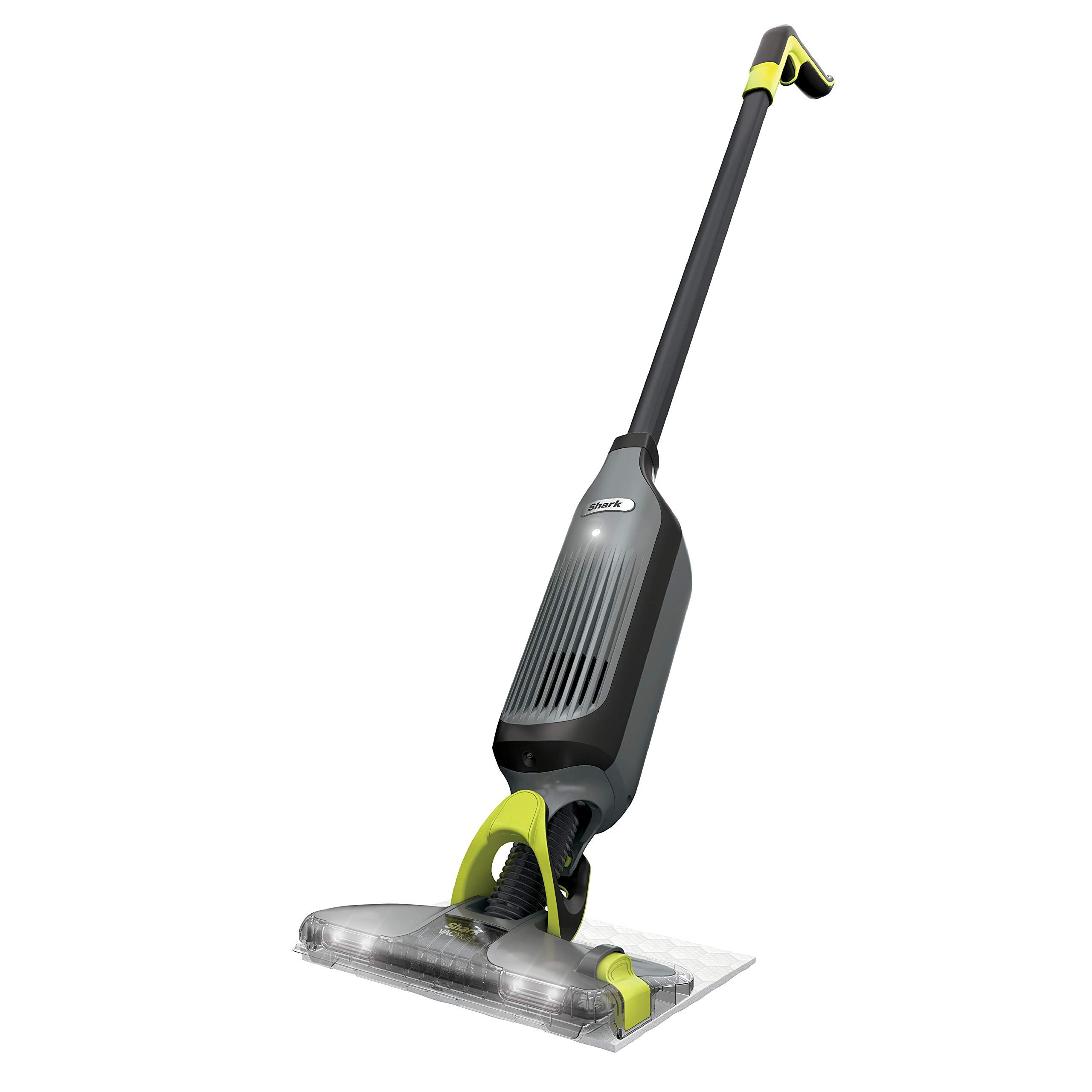 Shark VACMOP Pro Cordless Hard Floor Vacuum Mop with Disposable Pad, Charcoal Gray (Renewed)