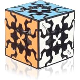 Gear Speed Cube 3x3,Embedded Tile Design Magic Cube 3x3x3 Puzzles Toys