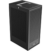 HYTE Revolt 3 Small Form Factor Premium ITX Computer Gaming Case Only, Metal, Black