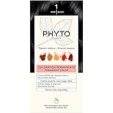 PHYTO Phytocolor Permanent Hair Color with Botanical Pigments, 100% Grey Hair Coverage, Ammonia-free, PPD-free, Resorcin-free, 0.42 oz