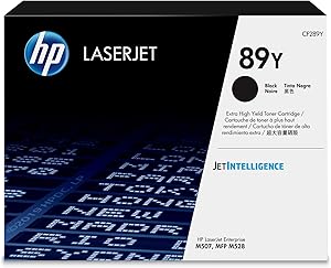 HP 89Y | CF289Y | Toner Cartridge | Black | Extra High Yield, One Size