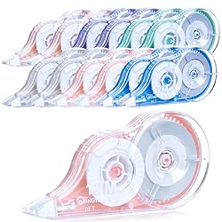 Correction Tape, 12 Pack White Out Correction Tape