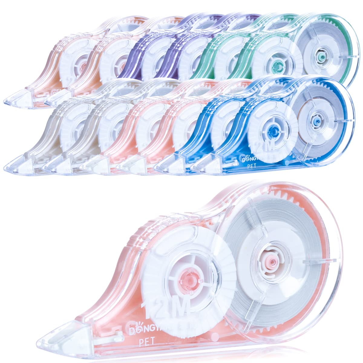 Photo 1 of Correction Tape, 12 Pack Correction Tape Dispenser, Easy to Use Applicator for Instant Corrections, Study Supplies and Office Products, 144mx5mm
