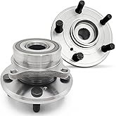 Pair 513293 Front Wheel Bearing Hub Assembly Compatible with Honda Odyssey 2011 2012 2013 2014 2015 2016 2017 Hub Bearing, 5 Lugs w/ABS