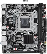 Nicfaky H61 LGA 1155 Motherboard DDR3 16GB for Core I3 I5 I7 Xeon CPU view 2