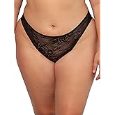 Smart & Sexy womens Mesh & Lace Cheeky Brief Panties, Available in Multi Packs