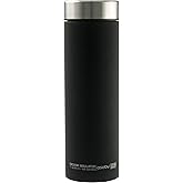 Asobu Le Baton Insulated Vacuum Sealed Stainless Steel Trendy Sport Travel Water (silver)