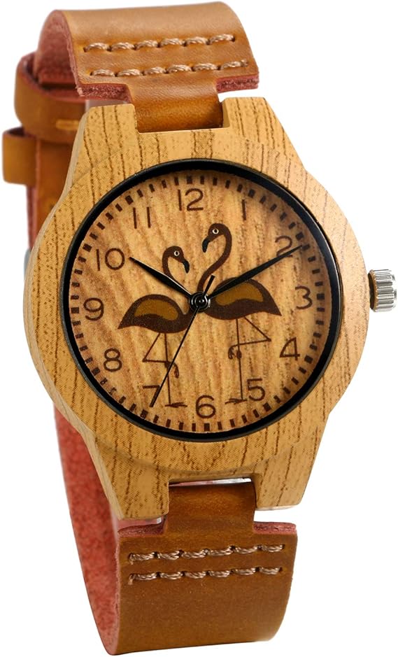 Amazon Jewelrywe 腕時計 シンプル 人気 防水 アナログ おしゃれ 革ベルト アンティーク風 ビジネス カジュアル レディース ファッションウオッチ アクセサリー ブラウン 通学 通勤 日常 レディース腕時計 腕時計 通販