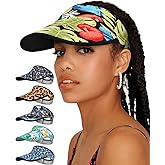 Alnorm Satin Lined Visor with Velcro for Summer UV Protection Sun Hat for Outdoors