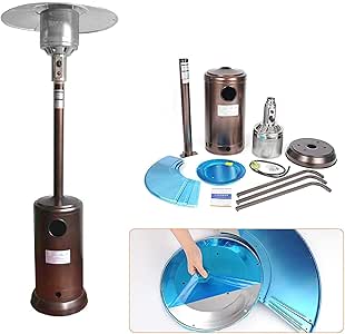 Calentador De Patio Al Aire Libre, Propano De Gas De Pie Calefacción