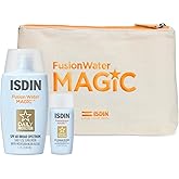 ISDIN’s Amazon gift set sets you up to be protected from photoaging - at home & on the go, with a FWM 50ML & FWM 10ML in a cute makeup bag