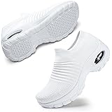 STQ Womens Slip on Walking Shoes Breathable Non