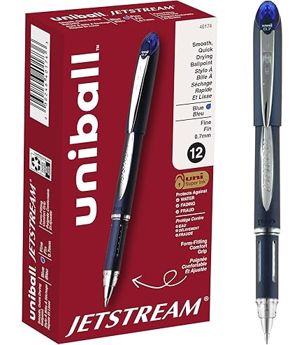 Amazon.com: uni-ball 73833 Jetstream RT Ballpoint Pens, Bold