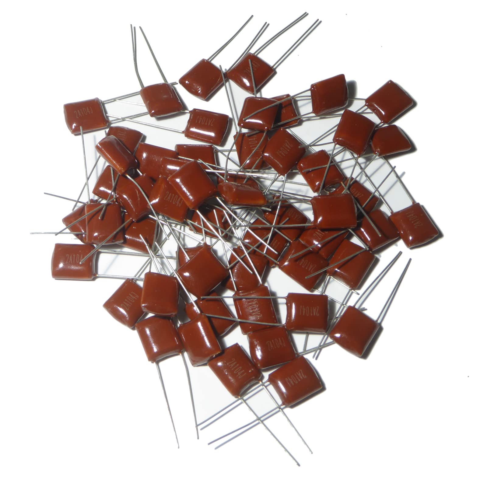 50x 0.1uF -100nF - 2A104J guitar capacitors/caps Tone Bleed