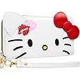 Hello Kitty Womens Wallet, Zip-Around Purse with Card Slots and Coin Pocket