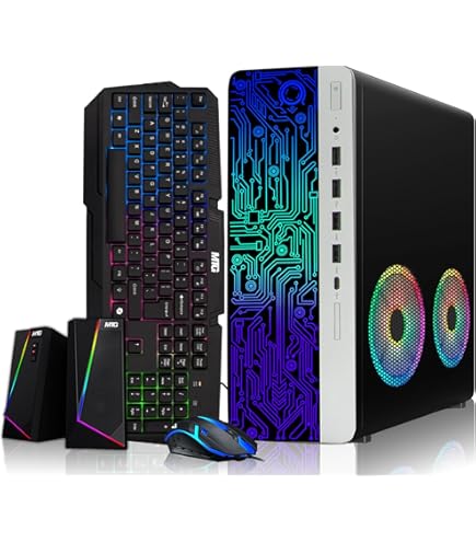ゲーミングPC i5 6500 8GB SSD 256GB HDD1TB Amazon.com: HP RGB Gaming Desktop Combo, Intel i5 6500, 16G