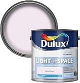 Dulux Light and Space Matt Emulsion Paint Walls Ceilings Spring Rose 2.5L