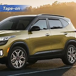 YQAUTEC Window Visors Rain Guards for 2021 2022