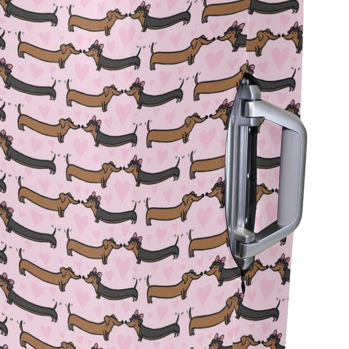 love pink suitcase