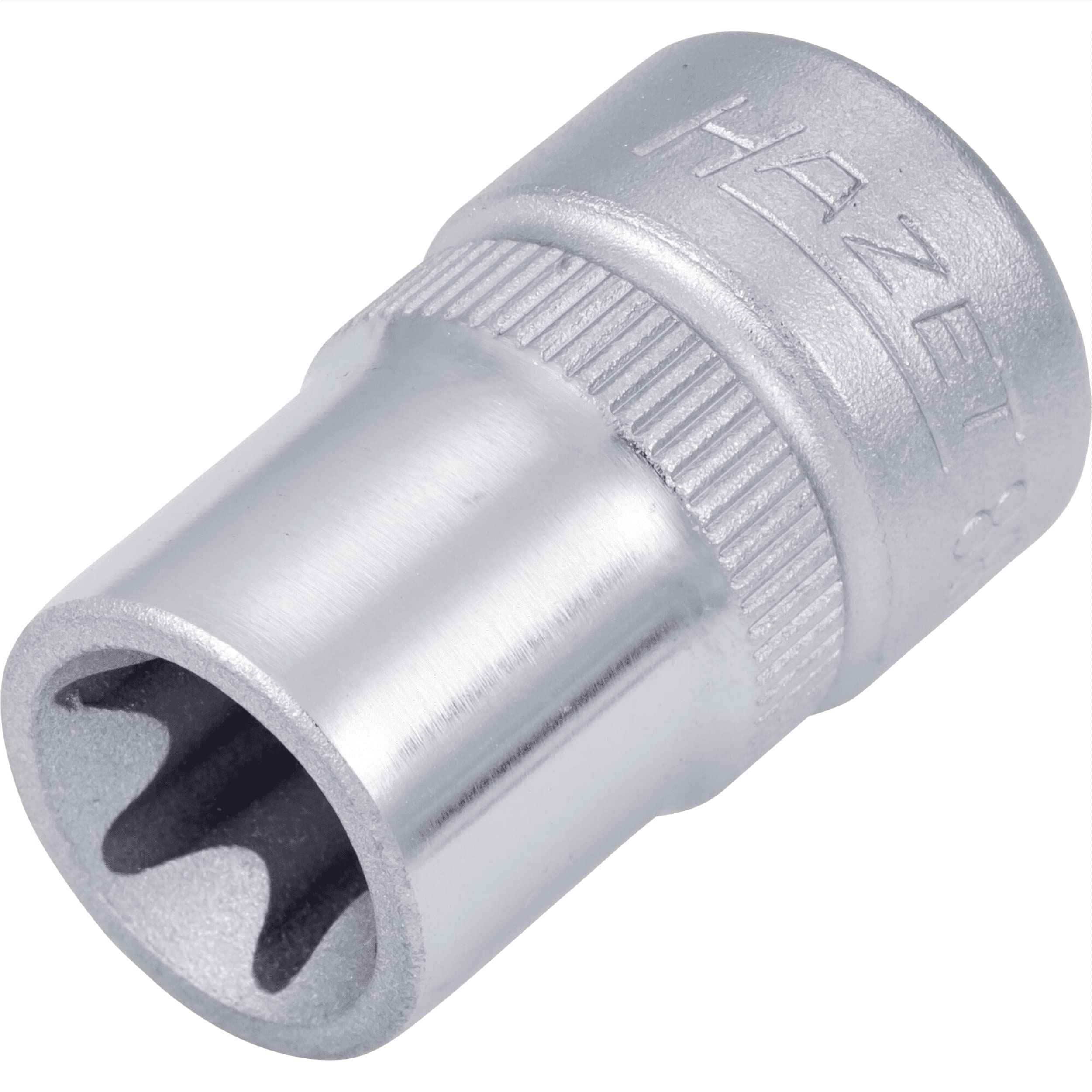 HAZET 880-E12 28 mm E 12 Torx Profile Socket - Chrome-Plated/Polished