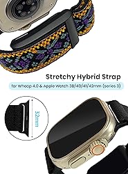 Zeeflufun Hybrid Band for Whoop & Apple Watch Combo