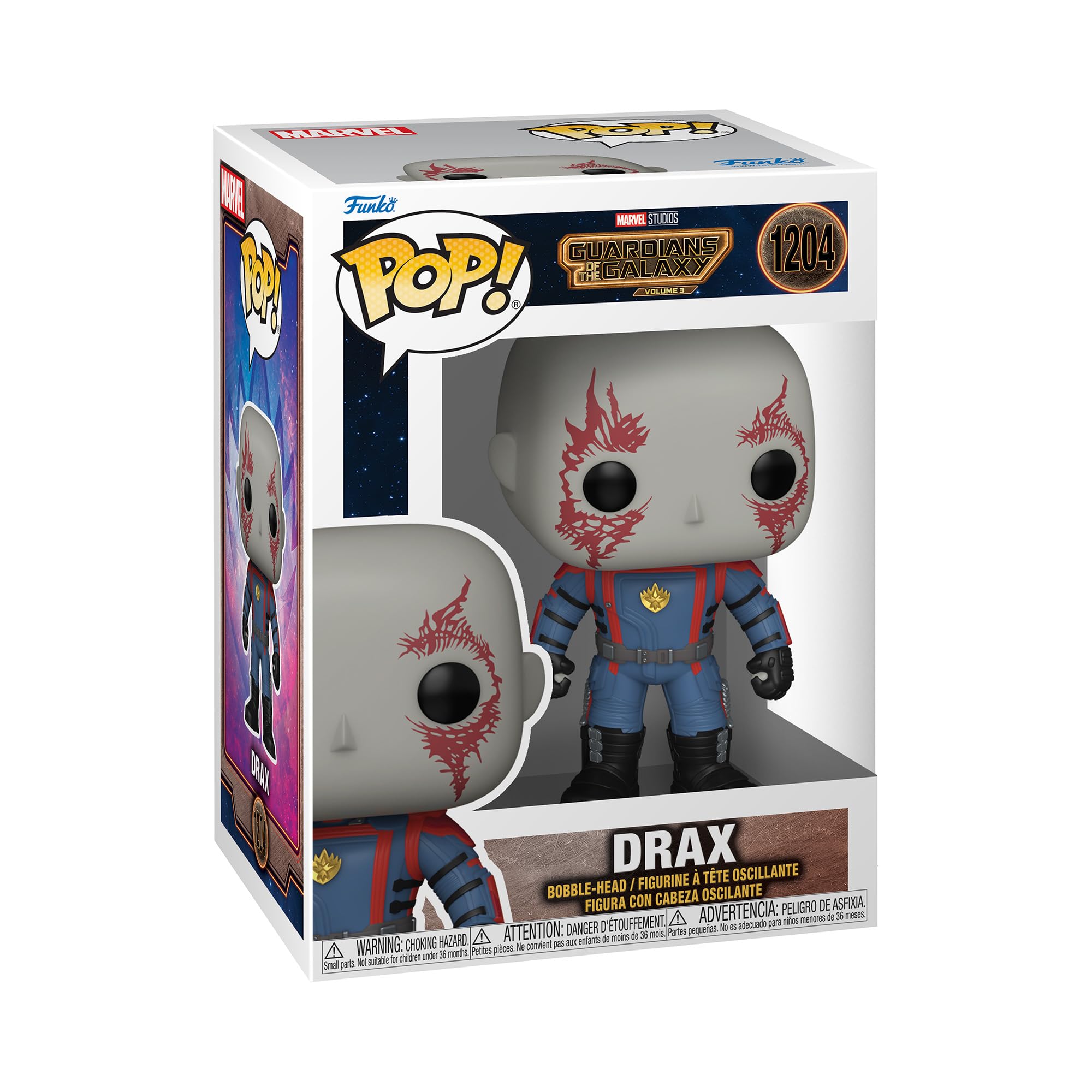 Funko POP! Vinyl: Marvel - Guardians Of the Galaxy 3 - Drax - Collectable Vinyl Figure - Gift Idea - Official Merchandise - Toys for Kids & Adults - Movies Fans - Model Figure for Collectors