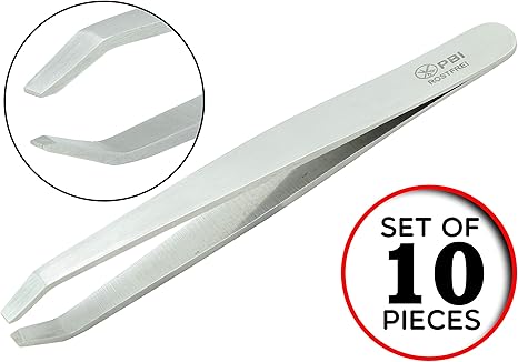 Pbi Professional Eyebrow Tweezers Ingrown Facial Hair Plucker