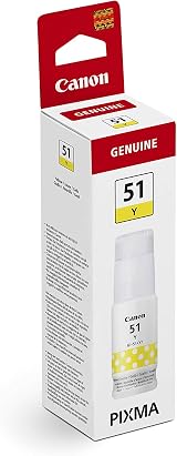 Canon GI-51 Yellow Ink Bottle 70ml for PIXMA G Series Printers - High Yield view 2