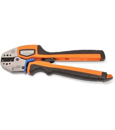 THOMAS & BETTS ERG4005 CRIMP TOOL, RATCHET, UNINSULATED TERMINALS