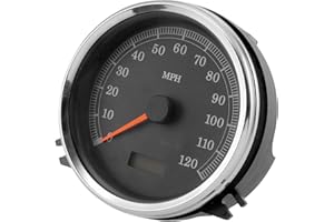 Biker's Choice Softail Electronic Replacement Speedometer (5") Compatible with 99-03 Harley FXST2
