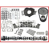 5.3L High Performance Engine Rebuild Kit | E-1840-P Stage 2 Sloppy HP Camshaft | Flat Top Pistons | Compatible with 2004-2009 Chevrolet LS 325 5.3L 5.3 | LS4 LH8 LH9 LMF LY5 LC9
